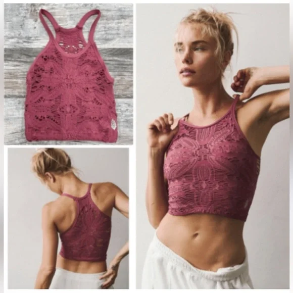 Free People Movement Happiness Runs Floral Tank size xs/s - Picture 2 of 6